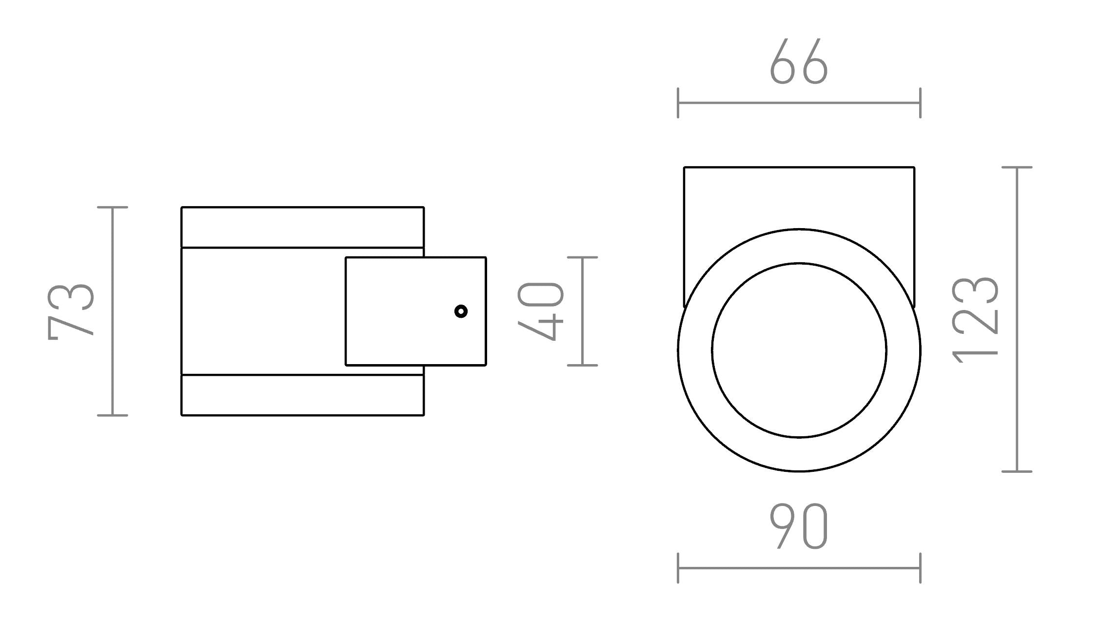 MOIRE II εξωτερικού χώρου - Product sketch