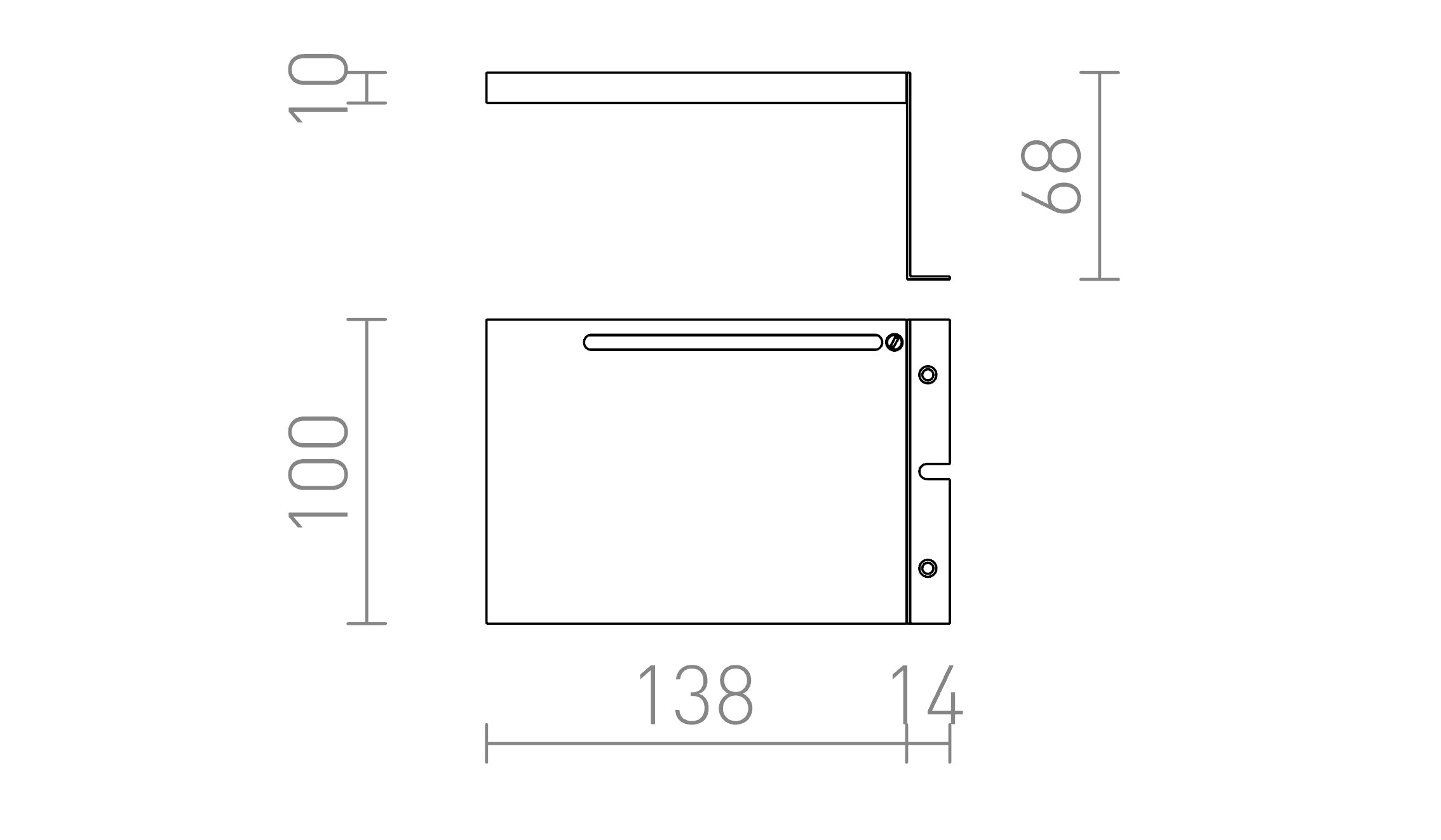 PARIS pour cabinet - Product sketch