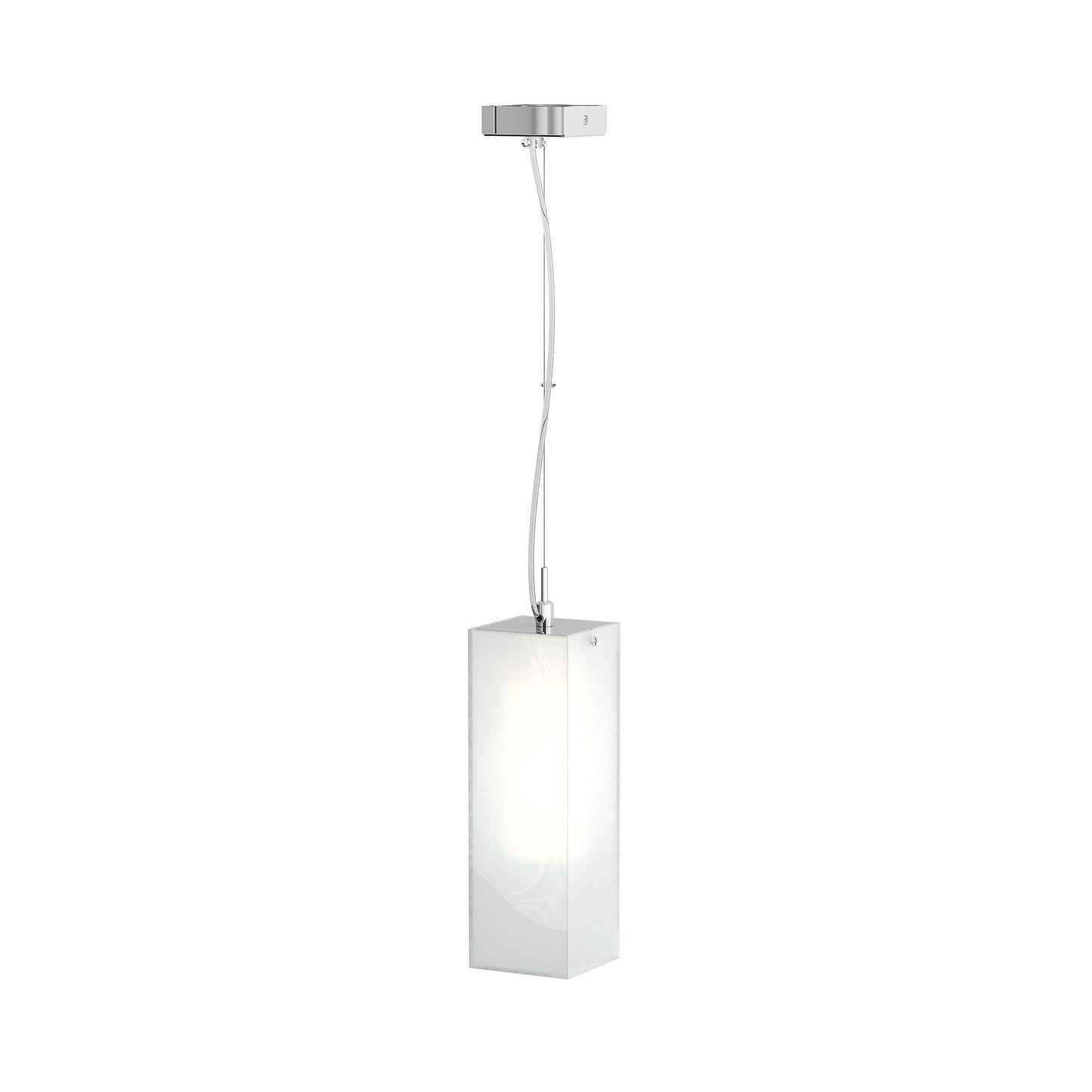 RENDL Outlet LUCIA 30x10 pendant satinated glass/chrome 230V LED E27 15W R10627 8