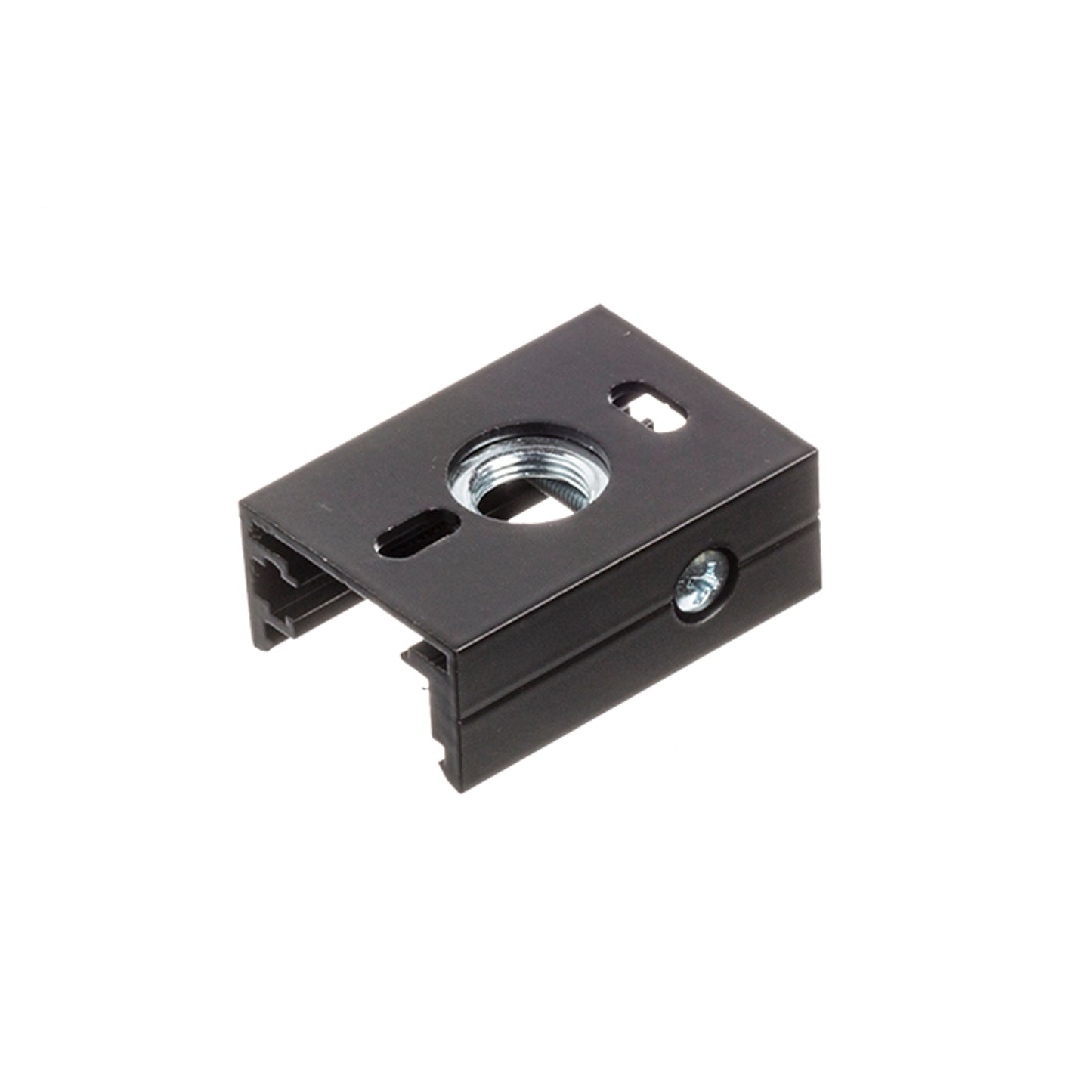 RENDL 3-circuit track system EUTRAC track clamp for 3-circuit tracks black R11350 1