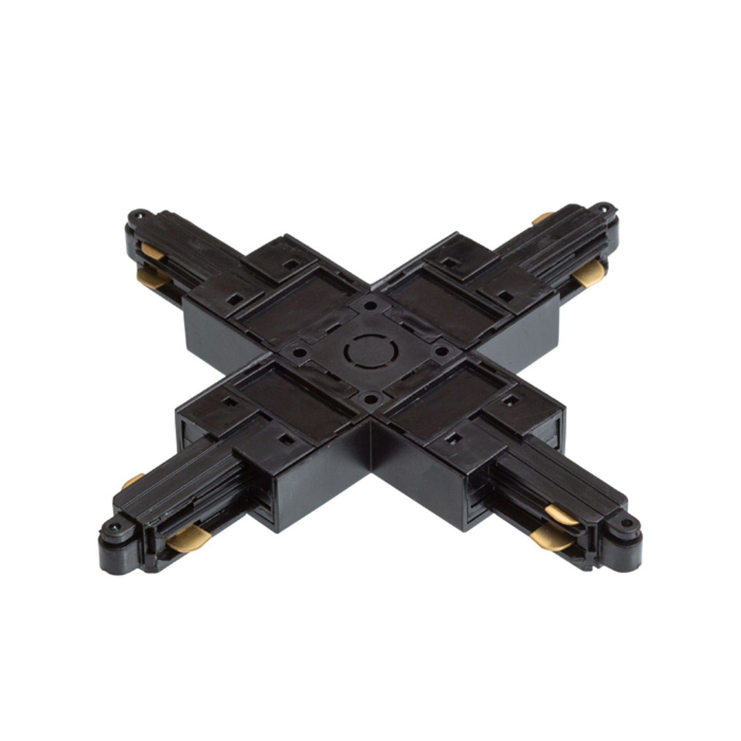 RENDL 1-circuit track system 1F X connector black 230V R12279 2