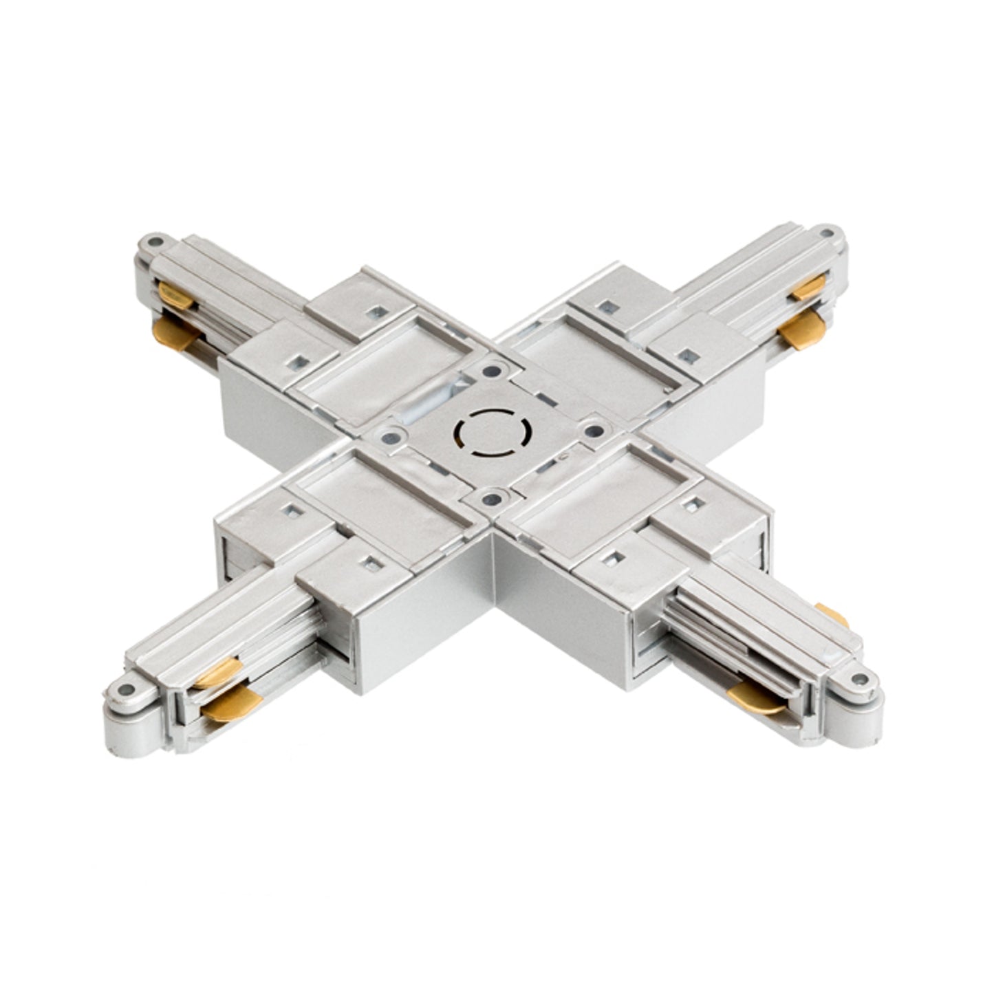 RENDL 1-circuit track system 1F X connector silver grey 230V R12280 2