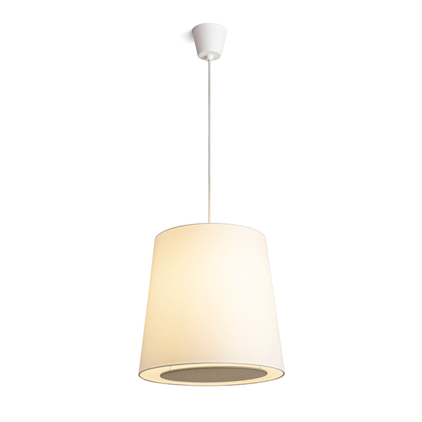 RENDL Outlet POLLOCK pendant white/light grey 230V LED E27 15W R13280 3