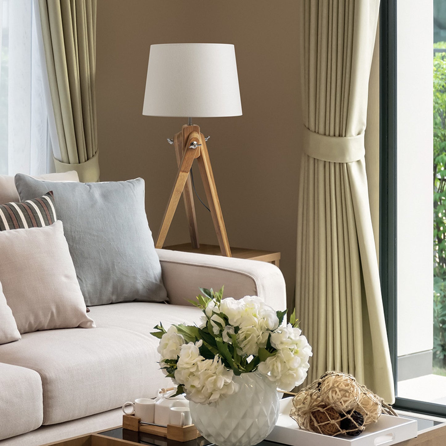 RENDL shades, shade bases, pendent sets AMBITUS 30/21 table shade white max. 28W R13841 4