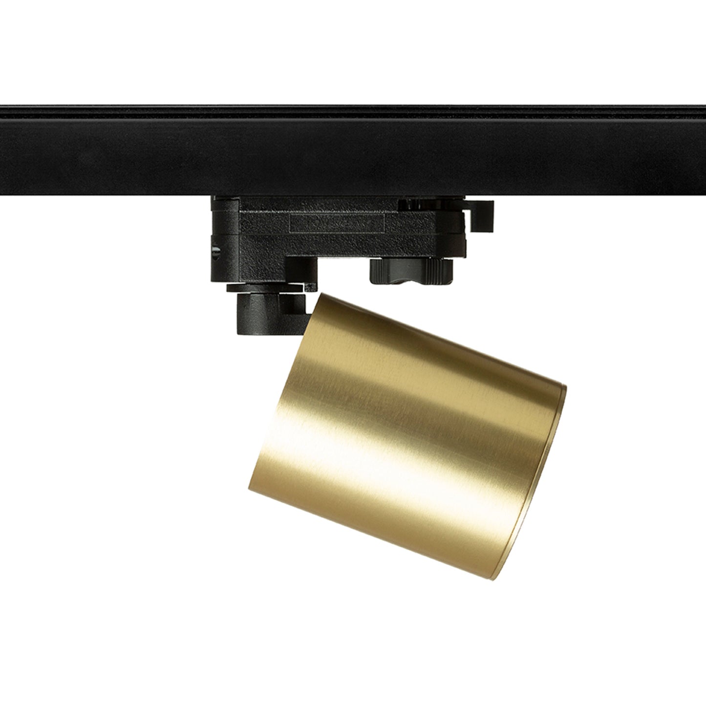 RENDL 3-circuit track system DARIO for 3-circuit tracks brushed brass 230V LED GU10 9W R13875 4
