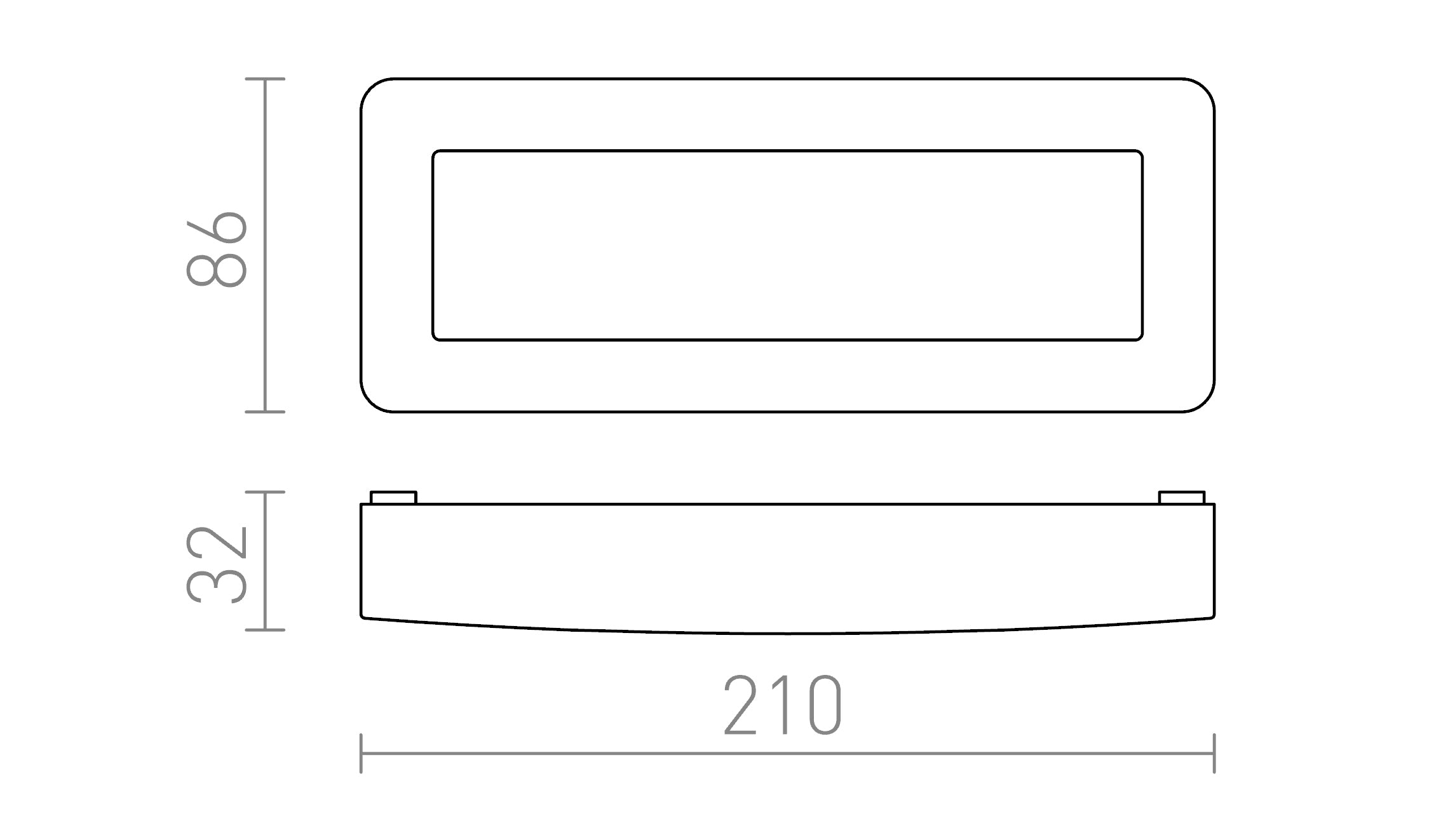 RENO SQ DIRECT - Product sketch
