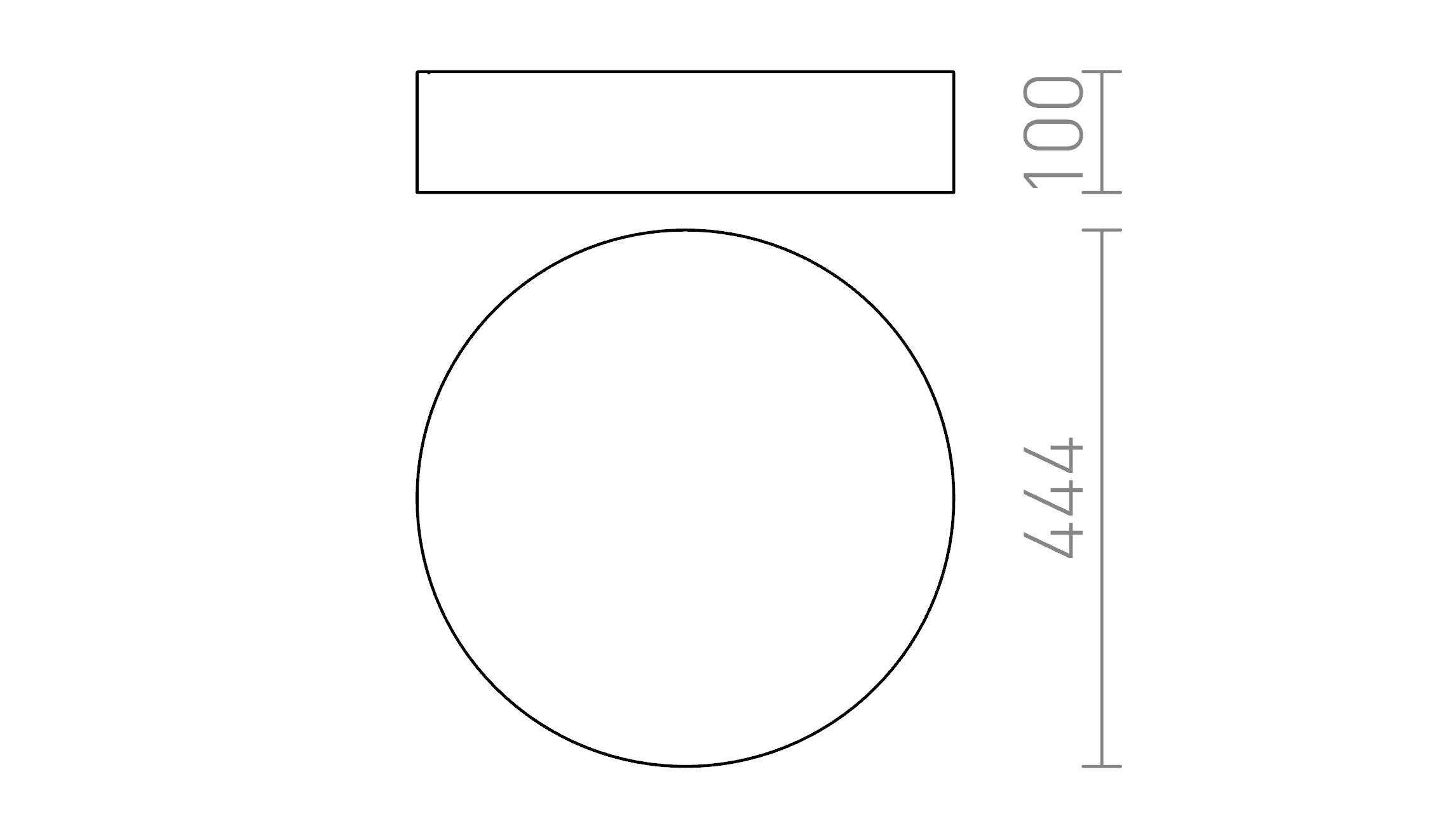 COIMBRA CEILING - Product sketch