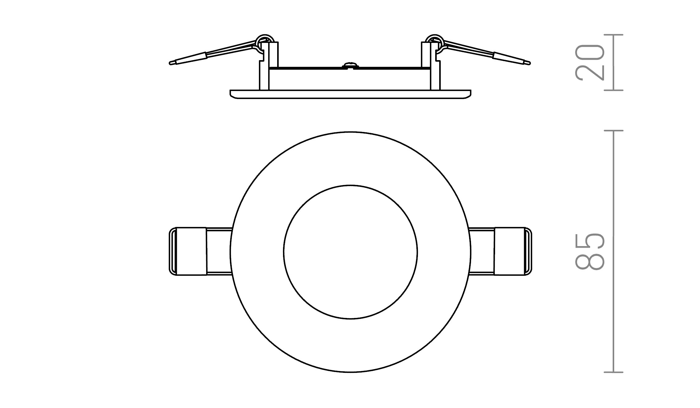 SOCORRO R 85 - Product sketch
