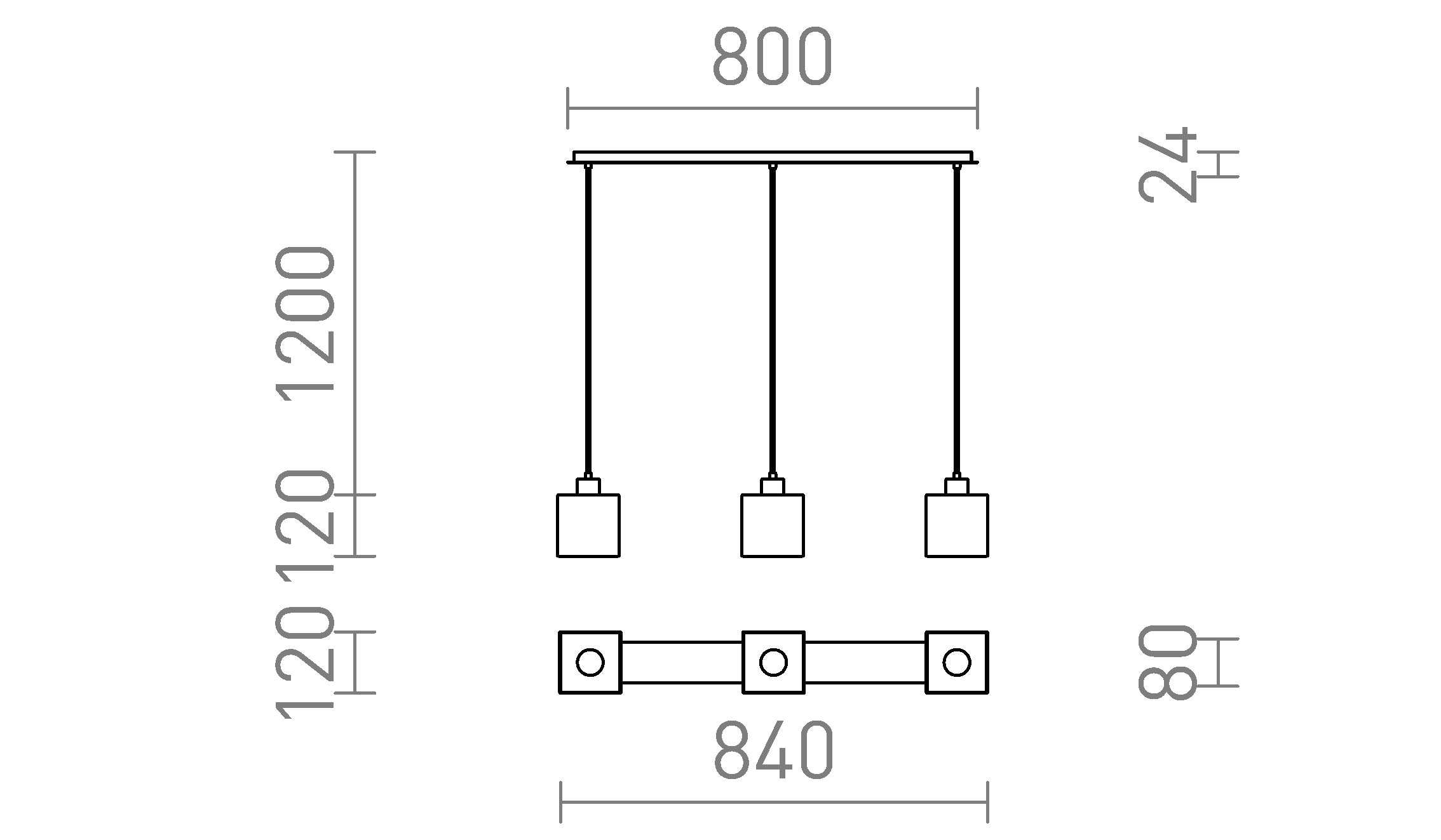 DADOS III 80 - Product sketch