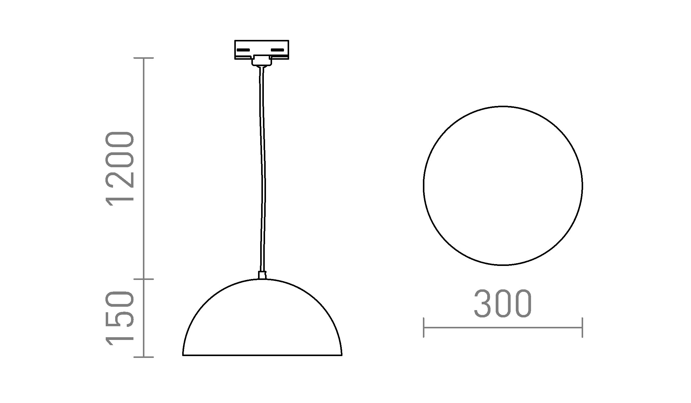 GLADYS 30 FOR 3-CIRCUIT TRACKS - Product sketch