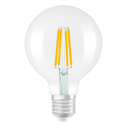 RENDL light source OSRAM Globe 80  clear 230V E27 EQ60 2700K G14604 1