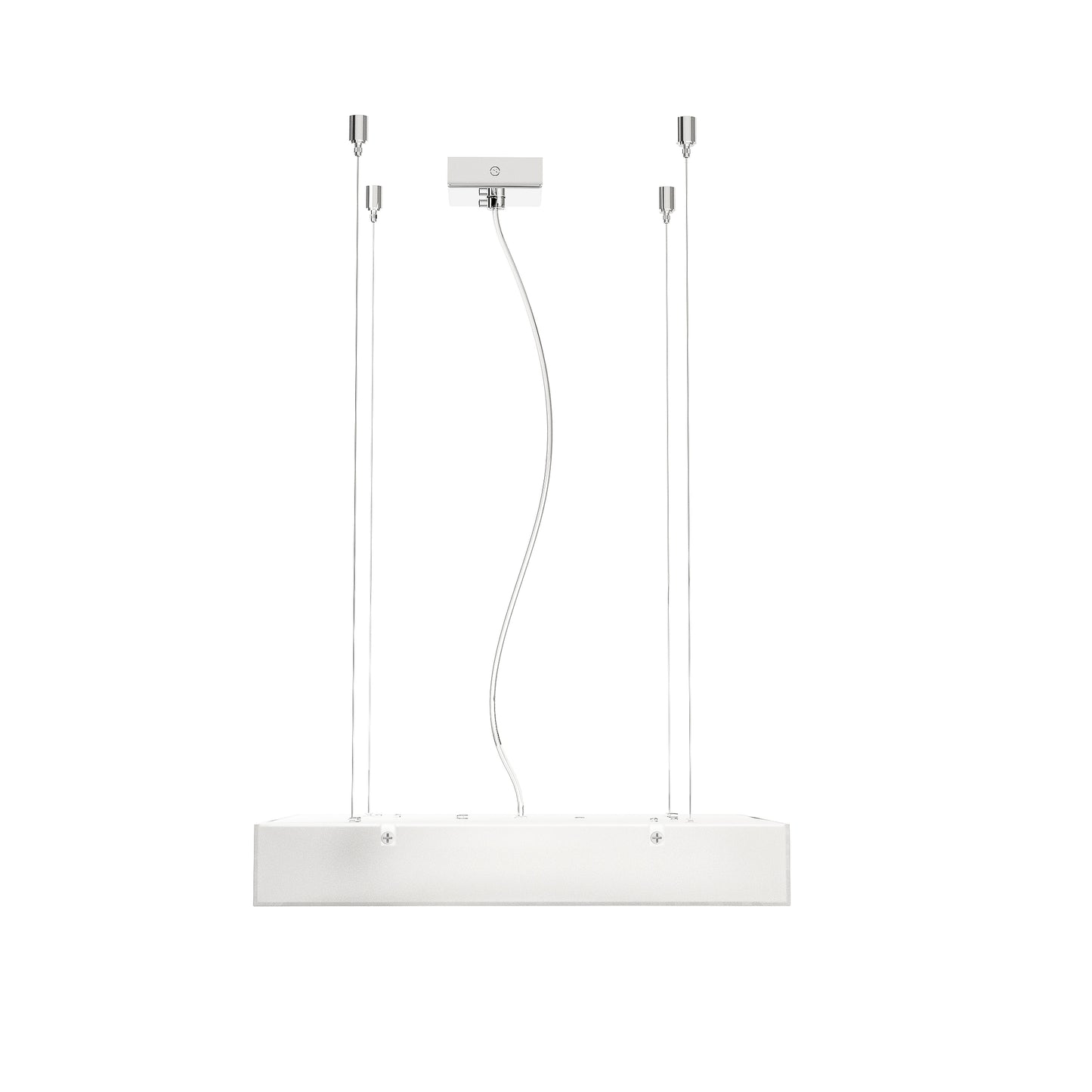 RENDL Outlet STRUCTURAL 40x40 pendant  satinated glass 230V 2G11 2x24W R10629 6