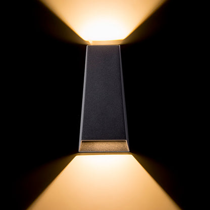 RENDL outdoor lamp PIA wall anthracite grey  230V LED 2x3W IP54  3000K R12010 4