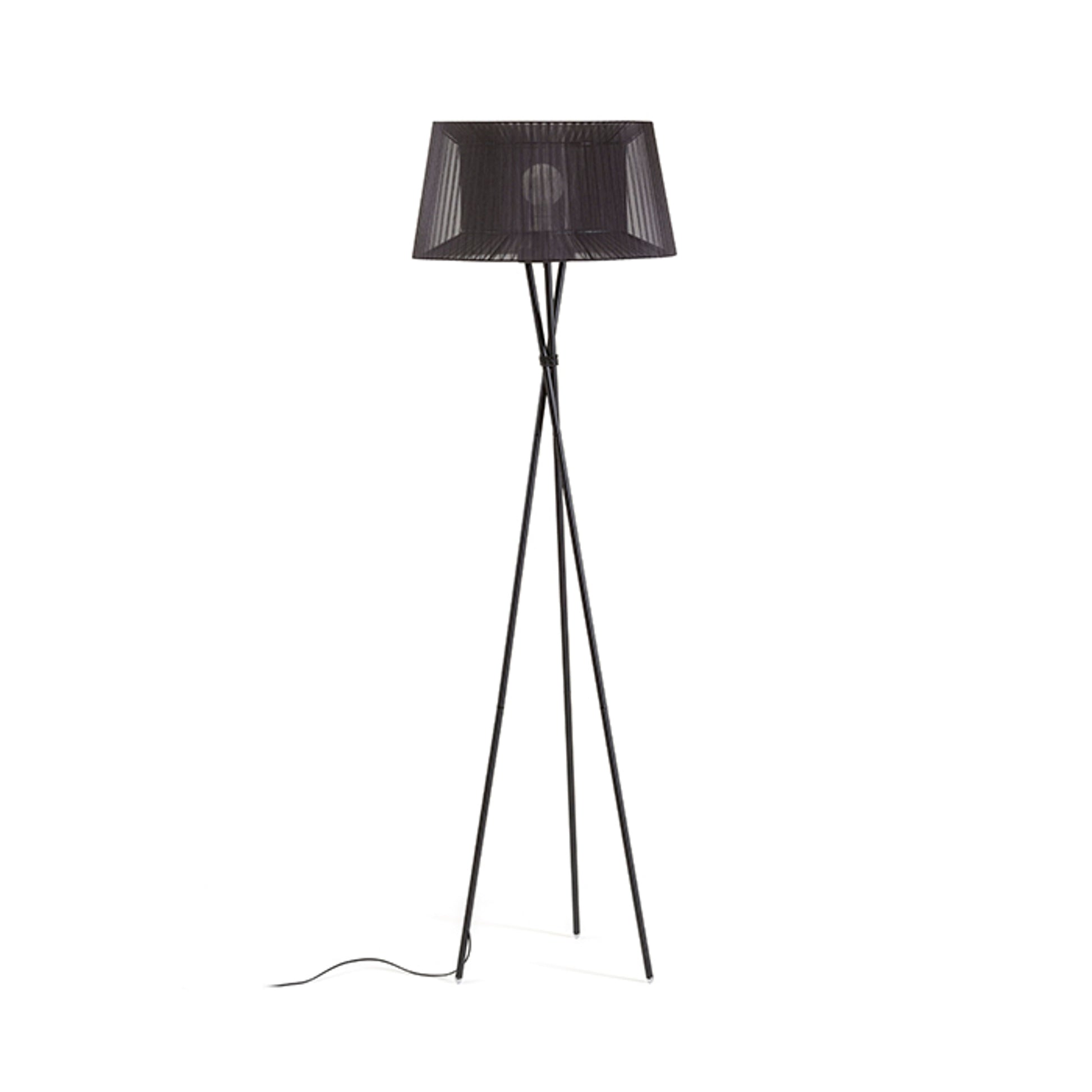 RENDL floor lamp BOULOGNE floor black  230V LED E27 15W R12674 4