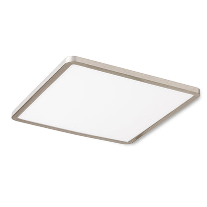 RENDL recessed light HUE SQ 22 recessed matt nickel 230V LED 24W 3000K R12788 1
