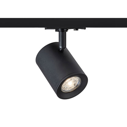 RENDL 1-circuit track system CADENZA for 1-circuit tracks black 230V LED GU10 10W R13347 3