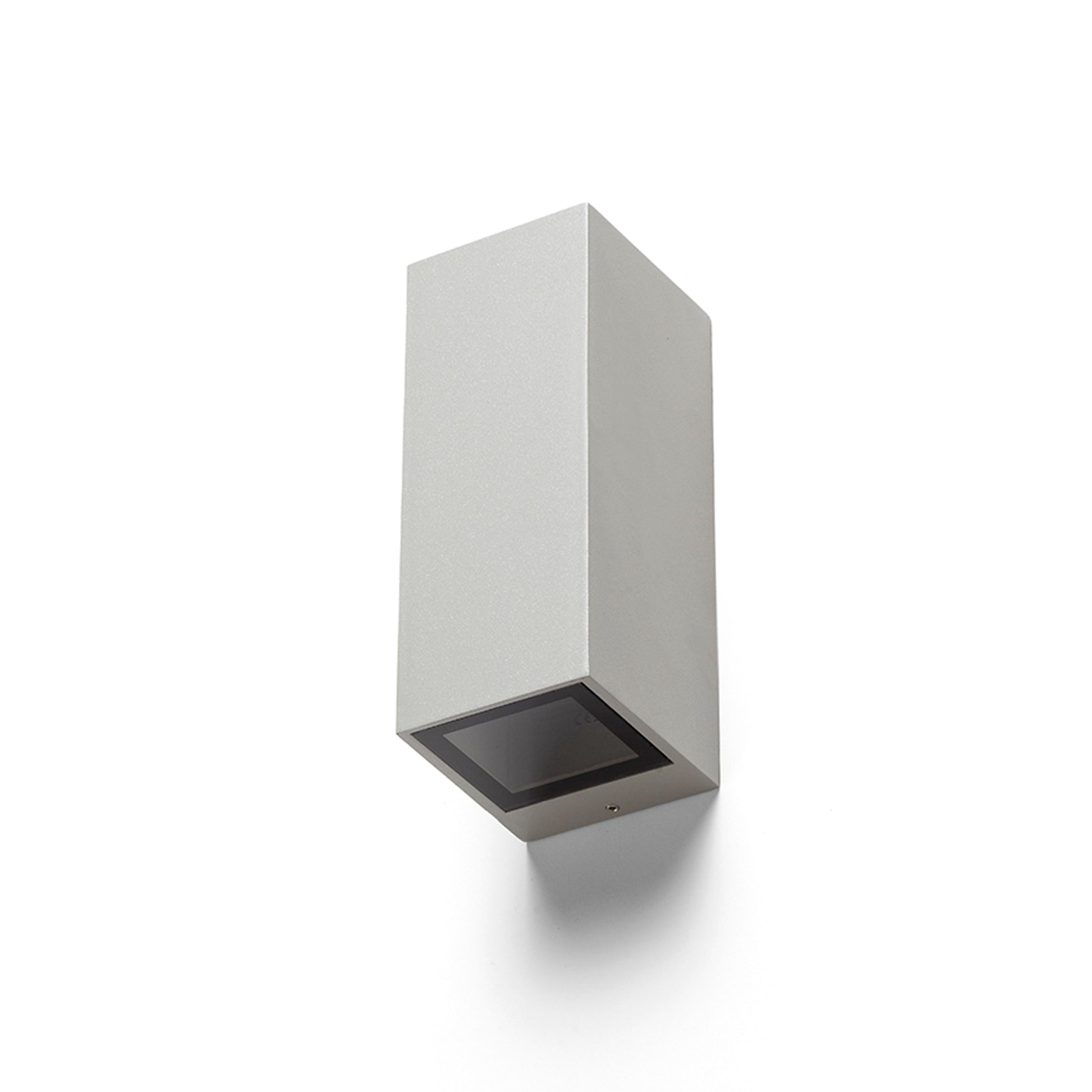 RENDL outdoor lamp DESMOND II wall silver grey 230V GU10 2x35W IP44 R13610 1