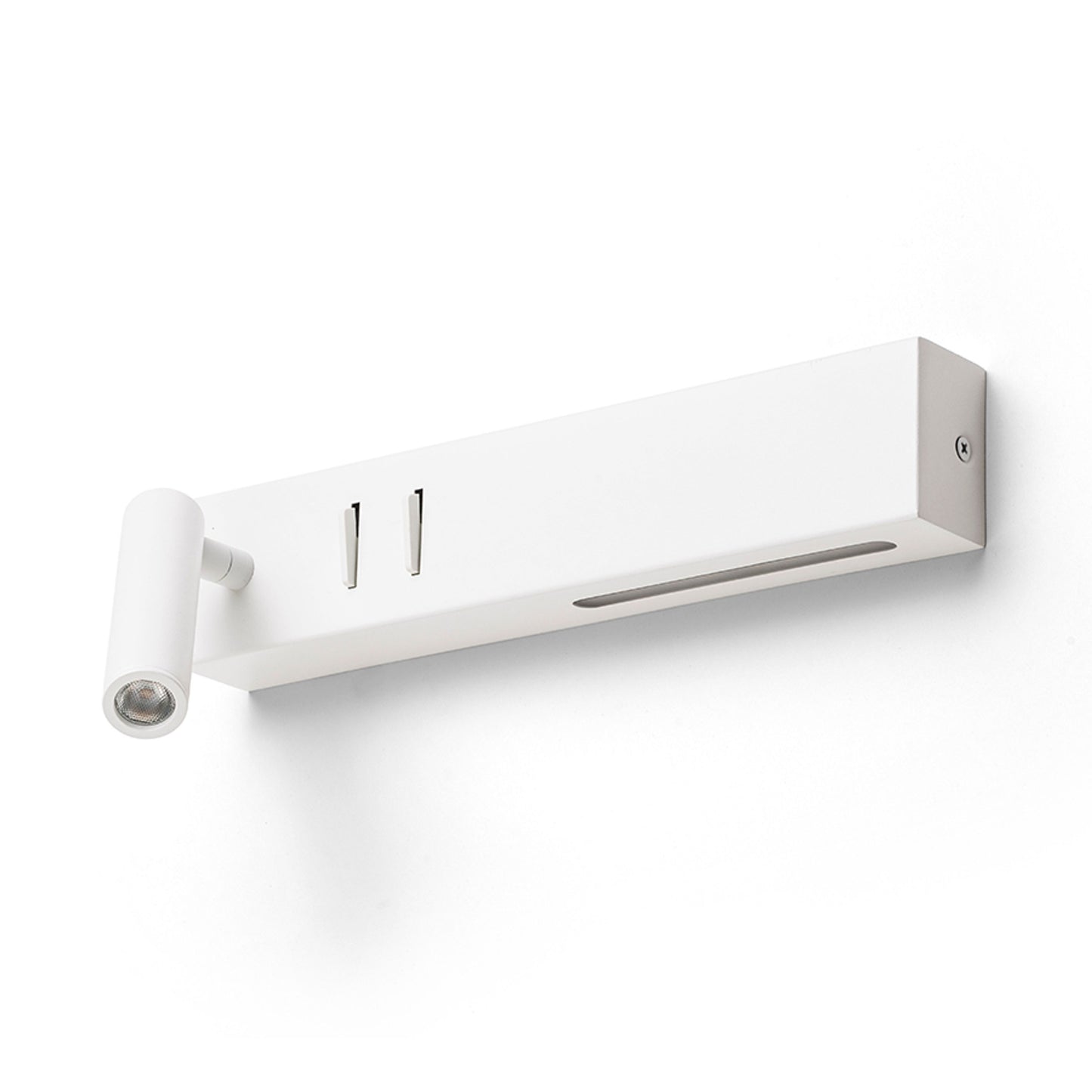 RENDL spotlight ODEON wall with backlighting white  230V LED 8+3W 30°  3000K R14523 15